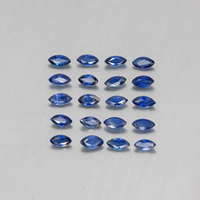  ct natürliche blauer Saphir-Edelsteine, Marquise, VS