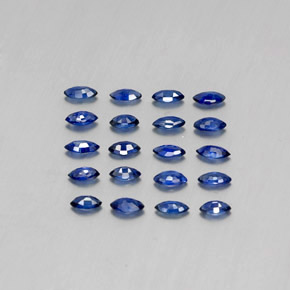  ct natürliche blauer Saphir-Edelsteine, Marquise, VS