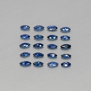  ct natürliche blauer Saphir-Edelsteine, Marquise, VS