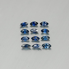  ct natürliche blauer Saphir-Edelsteine, Marquise, VS