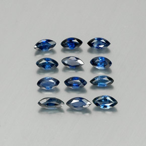  ct natürliche blauer Saphir-Edelsteine, Marquise, VS