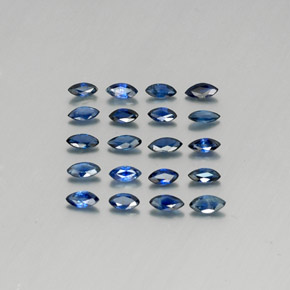  ct natürliche blauer Saphir-Edelsteine, Marquise, VS