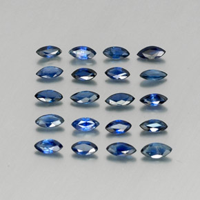  ct natürliche blauer Saphir-Edelsteine, Marquise, VS