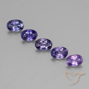 2,89 ct natürliche mehrfarbiger Saphir-Edelsteine, Oval Schliff, VS