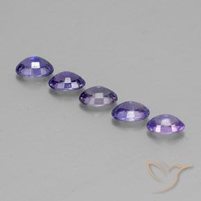 2,89 ct natürliche mehrfarbiger Saphir-Edelsteine, Oval Schliff, VS