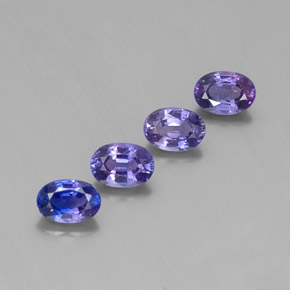  ct natürliche blauer Saphir-Edelsteine, Oval Schliff, VVS-VS