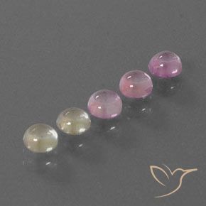 2,03 ct natürliche mehrfarbiger Saphir-Edelsteine, Rundschliff, Transparent