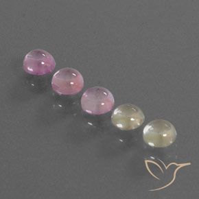 2,03 ct natürliche mehrfarbiger Saphir-Edelsteine, Rundschliff, Transparent