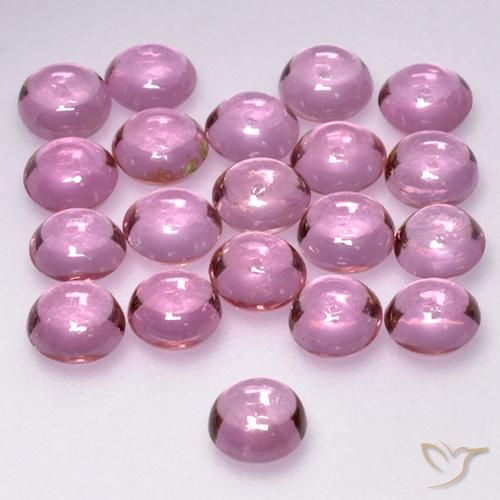 3.36 ct natürliche Sehr helles Royal Purple Pink Saphir-Edelsteine, Runden, Transparent