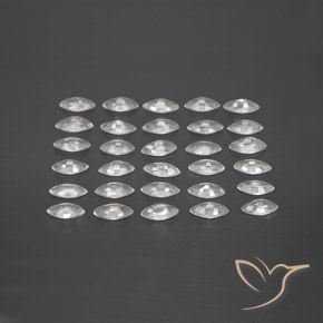 5.08 ct natürliche Klares Weiß Saphir-Edelsteine, Marquise, VVS-VS