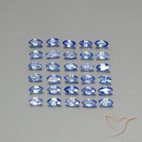 2.86ctw Natürlicher Mittleres Dunkelblau Saphir, Marquise, VVS-VS