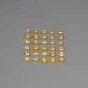3,37 ct natürliche gelber Saphir-Edelsteine, Marquise, VVS-VS