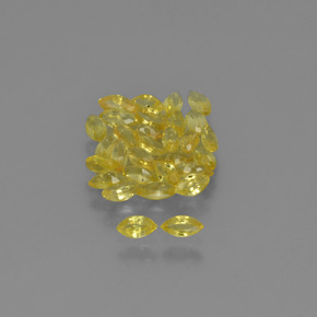 3,34 ct natürliche gelber Saphir-Edelsteine, Marquise, VVS-VS