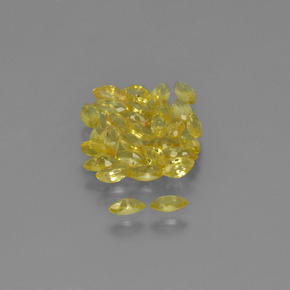 3,34 ct natürliche gelber Saphir-Edelsteine, Marquise, VVS-VS