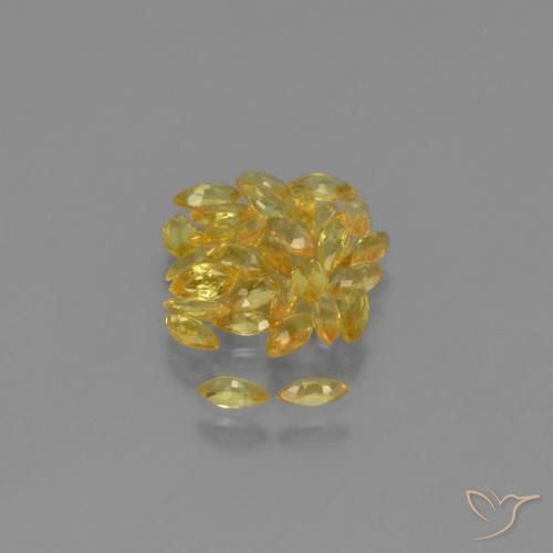 2.83 ct natürliche Gelb Saphir-Edelsteine, Marquise, VVS-VS