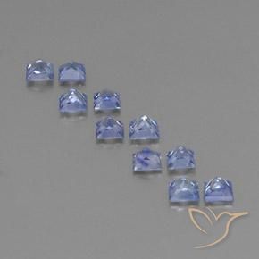 2,51 ct natürliche blauer Saphir-Edelsteine, Quadrat, VVS-VS