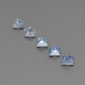  ct natürliche blauer Saphir-Edelsteine, Quadrat, VS