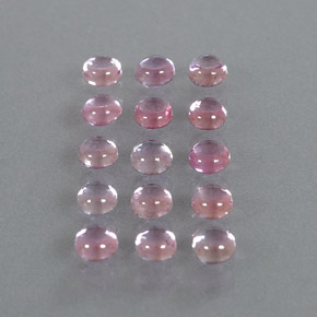 2,85 ct natürliche rosafarbener Saphir-Edelsteine, Rundschliff, Transparent