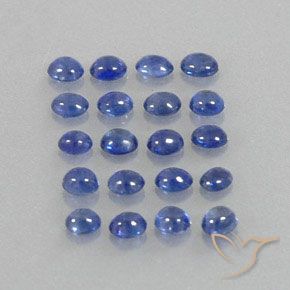 3,05 ct natürliche blauer Saphir-Edelsteine, Transparent, Transparent / Lichtdurchlässig