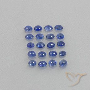 3,05 ct natürliche blauer Saphir-Edelsteine, Transparent, Transparent / Lichtdurchlässig
