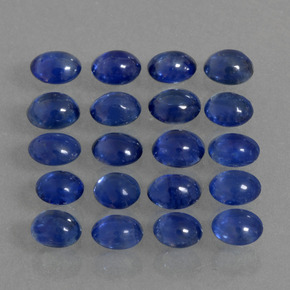  ct natürliche blauer Saphir-Edelsteine, Oval Schliff, Lichtdurchlässig