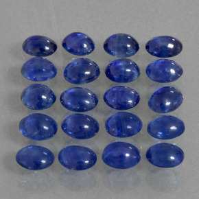  ct natürliche blauer Saphir-Edelsteine, Oval Schliff, Lichtdurchlässig