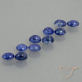 3.01 ct natürliche tiefblau Saphir-Edelsteine, Oval, Lichtdurchlässig