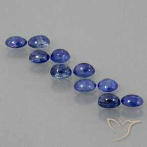 3.01 ct natürliche tiefblau Saphir-Edelsteine, Oval, Lichtdurchlässig