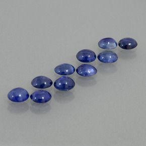  ct natürliche blauer Saphir-Edelsteine, Oval Schliff, Lichtdurchlässig