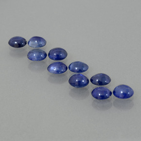  ct natürliche blauer Saphir-Edelsteine, Oval Schliff, Lichtdurchlässig