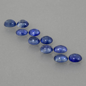  ct natürliche blauer Saphir-Edelsteine, Oval Schliff, Lichtdurchlässig