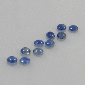  ct natürliche blauer Saphir-Edelsteine, Transparent, Transparent / Lichtdurchlässig