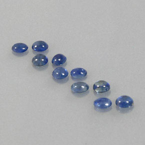  ct natürliche blauer Saphir-Edelsteine, Transparent, Transparent / Lichtdurchlässig