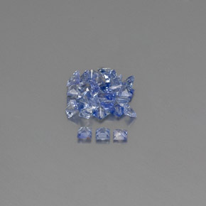  ct natürliche blauer Saphir-Edelsteine, Quadrat, VVS-VS