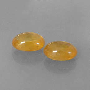  ct natürliche gelber Saphir-Edelsteine, Transparent, Transparent / Lichtdurchlässig