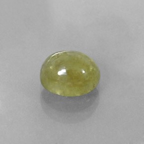 2,30 ctw natürlicher grüner Saphir, Transparent, Transparent / Lichtdurchlässig
