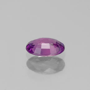 0,54 ctw natürlicher violetter Saphir, Oval Schliff, VS