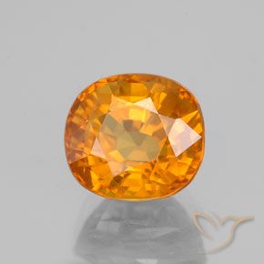 9,17 ctw natürlicher Aprikose Orange Saphir, Oval, VS-SI
