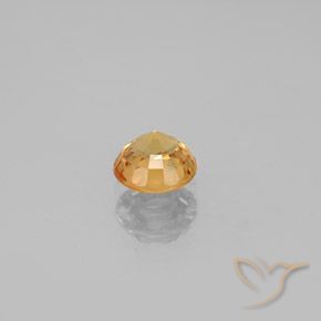 9,17 ctw natürlicher Golden Saphir, Runden, VS