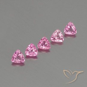 1.69 ct natürliche Pink Saphir-Edelsteine, Trillion, VS