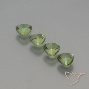 1.46 ct natürliche Waldgrün Saphir-Edelsteine, Trillion, VS