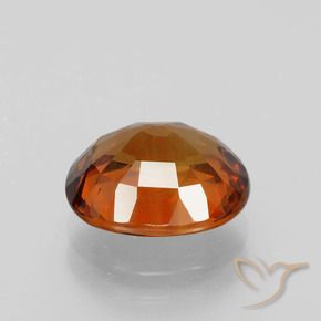 9,17 ctw natürlicher Feuerorange Saphir, Oval, VS-SI