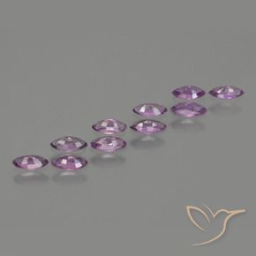 1.78 ct natürliche Lila Lila Saphir-Edelsteine, Marquise, VS