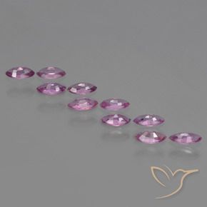 1.87 ct natürliche Blasses Lila Saphir-Edelsteine, Marquise, VS