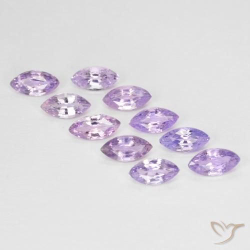 1.98 ct natürliche Tiefvioletter Farbton Saphir-Edelsteine, Marquise, VS