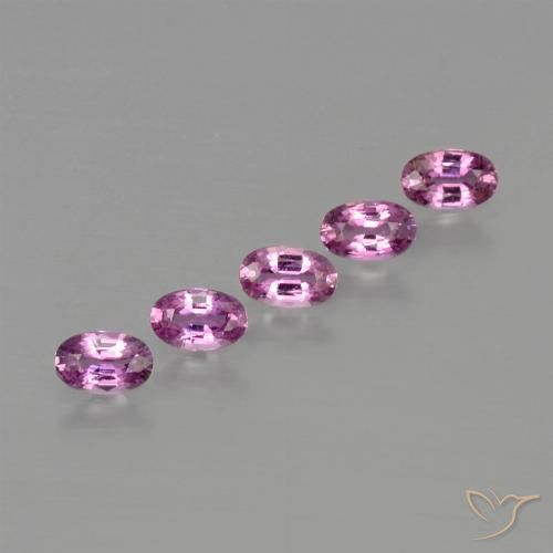 1.60ctw Natürlicher Lila-rosa Saphir, Oval, VS