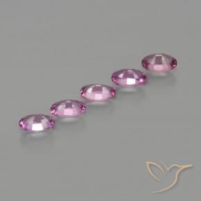 1.60 ct natürliche Lila-rosa Saphir-Edelsteine, Oval, VS