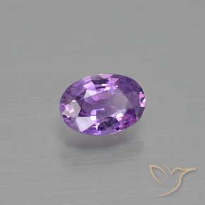 9,17 ctw natürlicher Mittelrosa Violett Saphir, Oval, VS