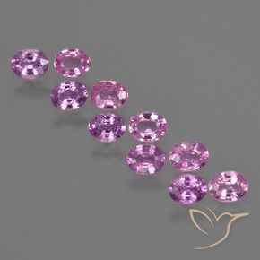 2.31 ct natürliche Elektrisches Lila Saphir-Edelsteine, Oval, VS