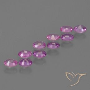 2.31 ct natürliche Elektrisches Lila Saphir-Edelsteine, Oval, VS